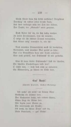 Gut' Nacht!