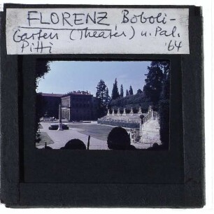 Florenz, Palazzo Pitti,Florenz, Boboli-Garten