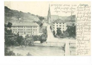 Präparandenschule, Seminar und Kirche in Esslingen