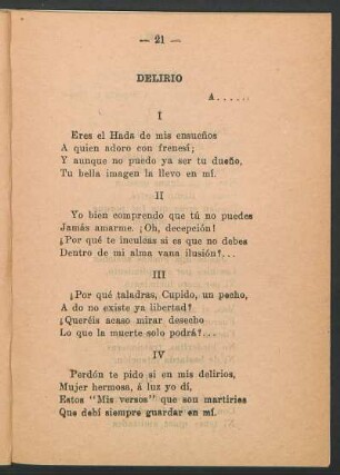 Delirio