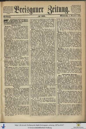 Nr. 256-279 (November 1875)