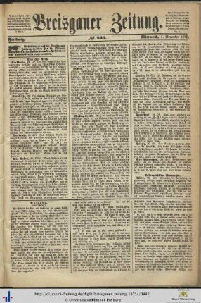 Nr. 256-279 (November 1875)