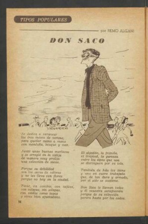 Don Saco : Tipos populares