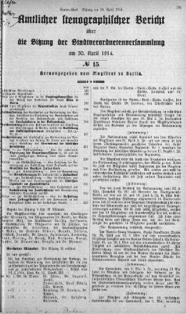 No. 15, 30.04.1914