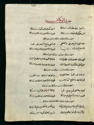 ḥarfü'l-kāf