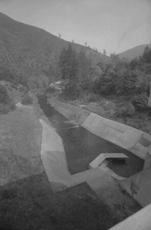 Okertal: Abfluss der unteren Talsperre
