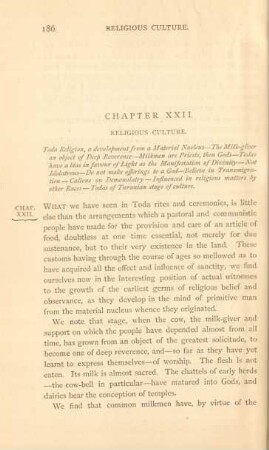Chapter XXII. Religious culture