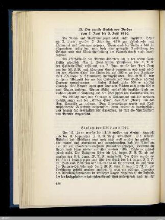 13. Der zweite Einsatz vor Verdun