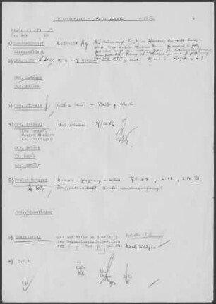 Leutenbach-Nellmersbach: Pfarrbericht 1956