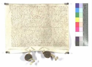 Verkauf eines Guts zu Weinstetten durch Klaus Schuhmacher an Kloster Wiblingen