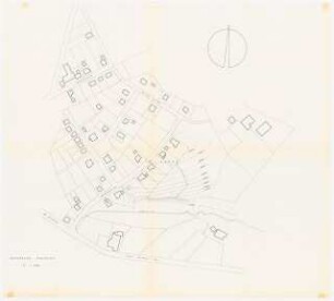 Evangelische Kirche, Detmold-Hiddesen: Lageplan 1:1000