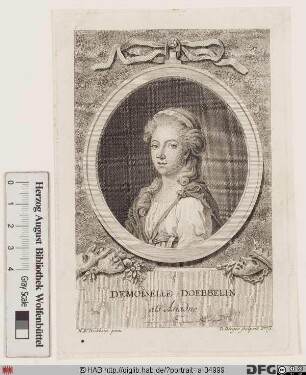 Bildnis Caroline Maximiliane Doebbelin (Döbelin)