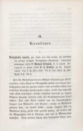 661-664 [Rezension] Strunck, Michael, Westphalia sancta pia beata