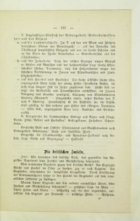 Die britischen Inseln
