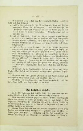 Die britischen Inseln
