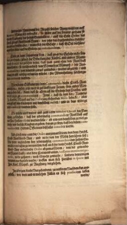 Craiß-Resolution Wegen Aufstell- und Formirung des Land-Ausschusses im Löbl. Schwäbischen Craiß, wie solche dem Craiß-Abschied vom 11/21. Augusti 1690. sub Num. 16. beygelegt : [Ulm, den 11./21. Aug. 1690.]