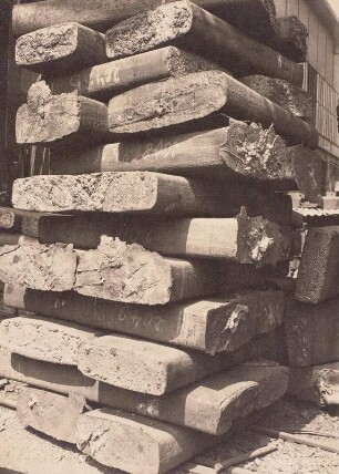 Riesa, Stahl- und Walzwerk, Stahlblocklager