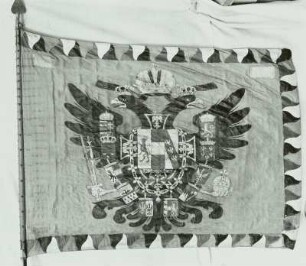 Fahne des K.K. österreichischen Infanterie-Regiments Vacquant