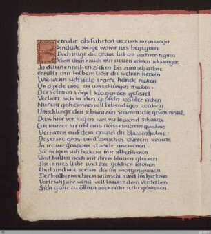 Betrübt als führten sie zum totenanger : [SW VI/VII: H14]; [SW VI/VII, S. 72/213]