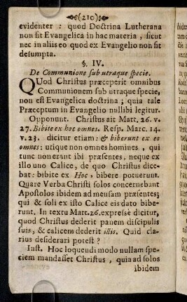 210-220, § IV. De Communione sub utraque specie. Quod ...