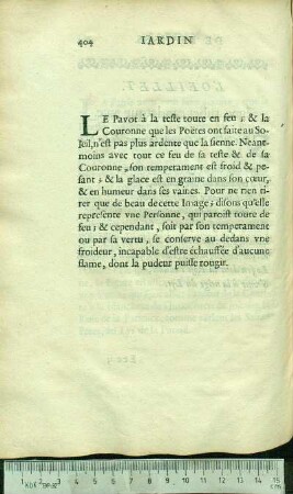 [Le Pavot. Frigus inest cordi.]