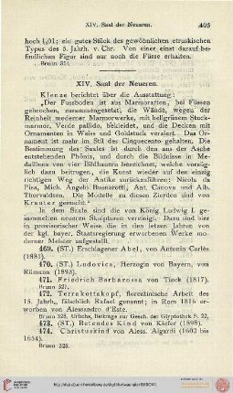 XIV. Saal der Neueren