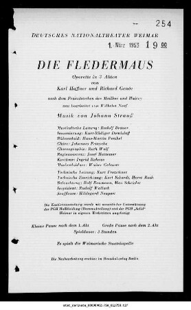 Die Fledermaus