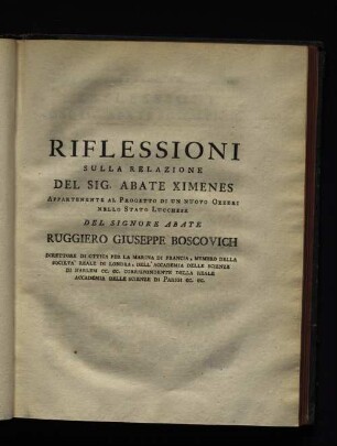 Riflessioni