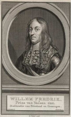 Wilhelm Friedrich Graf (ab 1654 Fürst) zu Nassau-Diez, Statthalter von Friesland, Groningen und Drenthe (16113 - 1664)