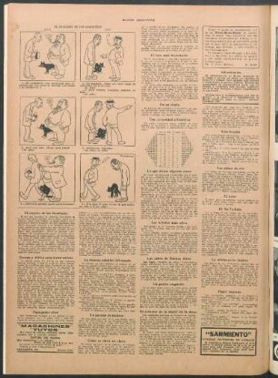 En un diario