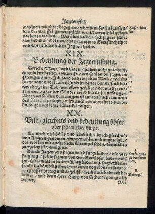 XX. Bild/ gleichnis und bedeuttung böser oder schedlicher dinge.