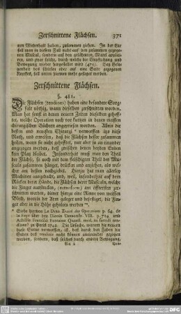 Zerschnittene Flächsen