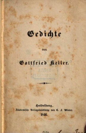 Gedichte