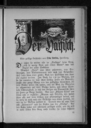 Der Haifisch.