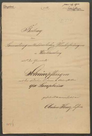 Konferenzaufsatz Schnürpflingen OA Laupheim II