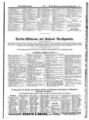 Berlin=Wittenau mit Kolonie Borsigwalde
