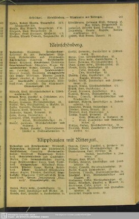 Klipphausen mit Rittergut