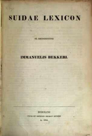 Suidae Lexicon