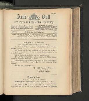 No. 219, 8. September 1916
