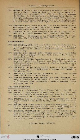 Kinderbücher (Nr. 1073-1078)