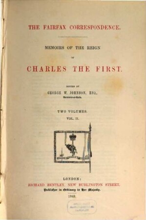Memoirs of the reign Charles I : two volumes, 2