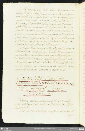 Cardinal Cesare d'Estrées