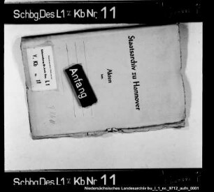 Land- und Viehschatzregister Enthält: auch: Angabe der Grundherrschaft und Zinsen