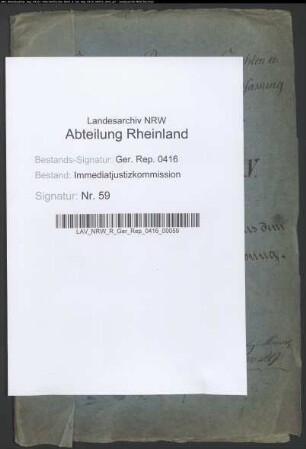 Verschiedene Sachen aus der bürgerlichen Gesetzgebung.