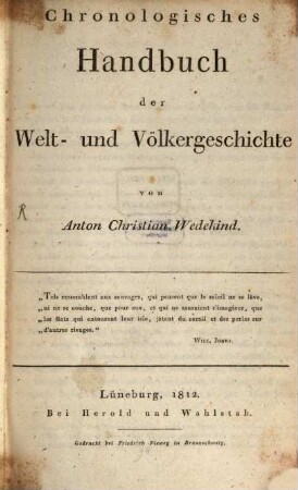Chronologisches Handbuch der Welt- und Völkergeschichte