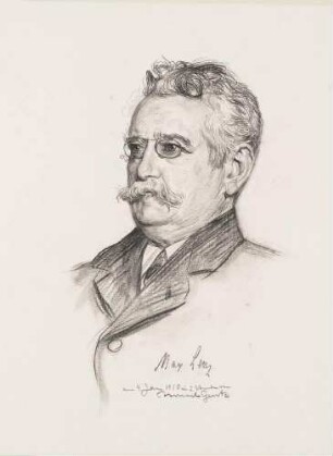Bildnis Lenz, Max (1850-1932), Historiker, Jurist