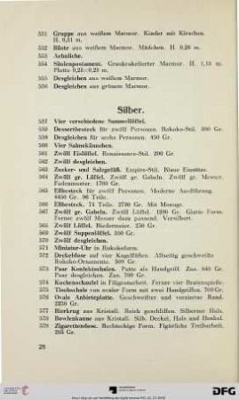 Silber (Nr. 557-587a)