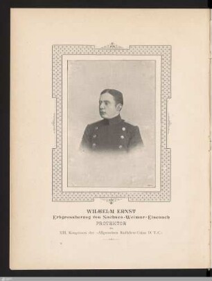 Wilhelm Ernst, Erbgroßherzog von Sachsen-Weimar-Eisenach