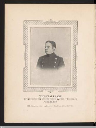 Wilhelm Ernst, Erbgroßherzog von Sachsen-Weimar-Eisenach