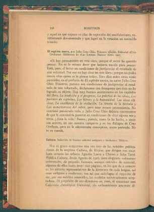 El espíritu nuevo, por Julio Cruz Ghio